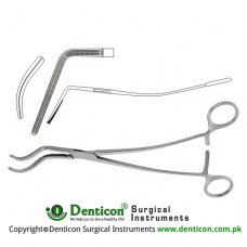Cooley Atrauma Aortic Clamp Stainless Steel, 27 cm - 10 3/4"
